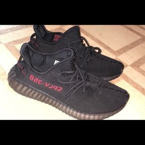 Adidas Yeezy Boost 350 V2 Static 3M Black Size 12